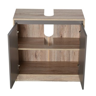 Ντουλάπι Νιπτήρα 60 x 30 x 59.8 cm HOMCOM 834-243 Ντουλάπι Νιπτήρα 60 x 30 x 59.8 cm HOMCOM 834-243