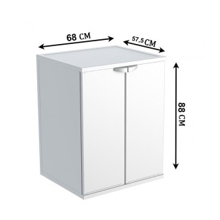 Ντουλάπι Πλυντηρίου 68 x 57.5 x 88 cm MWS17001 Ντουλάπι Πλυντηρίου 68 x 57.5 x 88 cm MWS17001