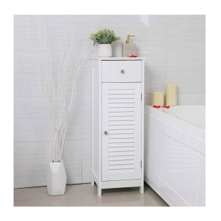 Ντουλάπι Μπάνιου 32 x 30 x 87 cm Songmics BBC43WT Ντουλάπι Μπάνιου 32 x 30 x 87 cm Songmics BBC43WT