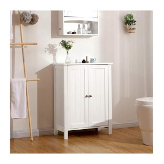 Ντουλάπι Μπάνιου 60 x 30 x 80 cm VASAGLE BCB60W Ντουλάπι Μπάνιου 60 x 30 x 80 cm VASAGLE BCB60W