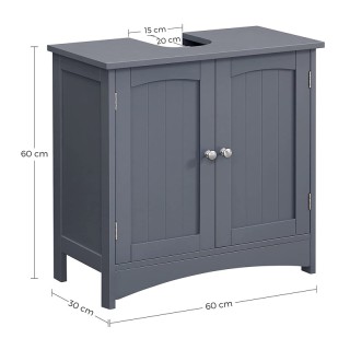 Ντουλάπι Νιπτήρα 60 x 30 x 60 cm VASAGLE BBC001G01