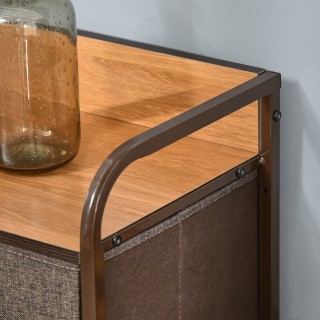 HOMCOM Συρταριέρα με 7 συρτάρια σε ύφασμα, 80x29x78,5cm, Ξύλο 831-406 HOMCOM Συρταριέρα με 7 συρτάρια σε ύφασμα, 80x29x78,5cm, Ξύλο 831-406