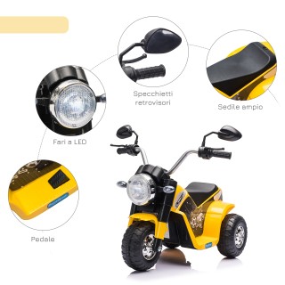 HOMCOM Ηλεκτρική μοτοσυκλέτα για παιδιά 18-36 μηνών Επαναφορτιζόμεν... HOMCOM Ηλεκτρική μοτοσυκλέτα για παιδιά 18-36 μηνών Επαναφορτιζόμεν...