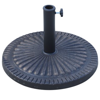 Outsunny Διάμετρος βάσης ομπρέλας 3,8-4,8cm Floral μοτίβο με πόμολο...