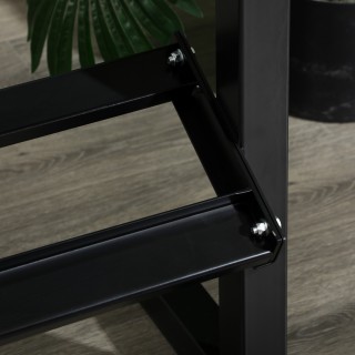 SPORTNOW Σχάρα με 2 ατσάλινα ράφια για γυμναστήριο, σπίτι και γραφε... SPORTNOW Σχάρα με 2 ατσάλινα ράφια για γυμναστήριο, σπίτι και γραφε...