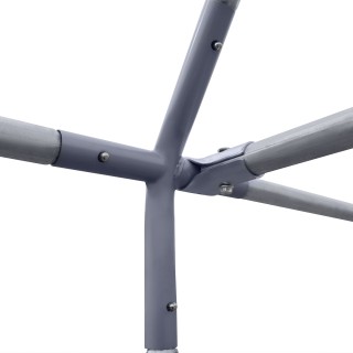 PawHut Chicken Run with Cover for 4-6 Chickens Steel, 280x190x195 c...