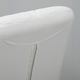 HOMCOM Σετ 2 περιστρεφόμενα σκαμπό μπαρ με ρυθμιζόμενο ύψος, κάλυμμ...