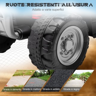 AIYAPLAY Ηλεκτρικό Τετράκλινο για Παιδιά 18-36 Μηνών με Φώτα LED, Κ...