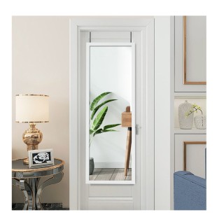 Ολόσωμος Ξύλινος Καθρέπτης Τοίχου 37 x 2 x 120 cm Costway HW66332WH Ολόσωμος Ξύλινος Καθρέπτης Τοίχου 37 x 2 x 120 cm Costway HW66332WH