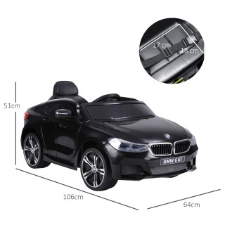 Homcom Electric Car 6 V with Remote Control for Children PP 106 x 6... Homcom Electric Car 6 V with Remote Control for Children PP 106 x 6...