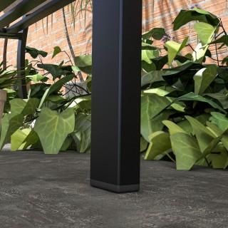 Outsunny 2θέσιος πάγκος κήπου από ατσάλι με διακοσμημένη πλάτη και ... Outsunny 2θέσιος πάγκος κήπου από ατσάλι με διακοσμημένη πλάτη και ...