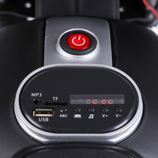 Homcom Electric μοτοσυκλέτα για παιδιά Διπλή ανάρτηση με μουσική κα...