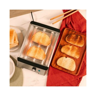 Οριζόντια Φρυγανιέρα 3 Αντιστάσεων 1000 W Cecotec NiceSlice Inox CE... Οριζόντια Φρυγανιέρα 3 Αντιστάσεων 1000 W Cecotec NiceSlice Inox CE...