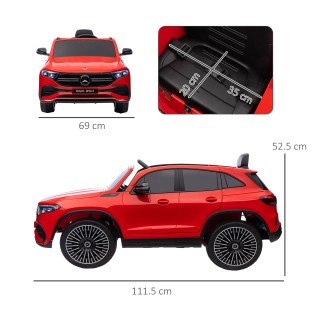 HOMCOM Ηλεκτρικό αυτοκίνητο για παιδιά 3-8 ετών με τηλεχειριστήριο,...