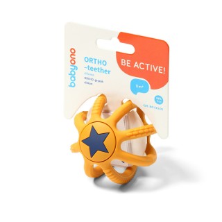 Ορθοδοντικό Μασητικό Απαλής Σιλικόνης Μπάλα Babyono BN515/01 Ορθοδοντικό Μασητικό Απαλής Σιλικόνης Μπάλα Babyono BN515/01