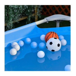 Ορθογώνια Πισίνα με Φίλτρο και Βαλβίδα από Ατσάλι και PVC 252 x 152... Ορθογώνια Πισίνα με Φίλτρο και Βαλβίδα από Ατσάλι και PVC 252 x 152...