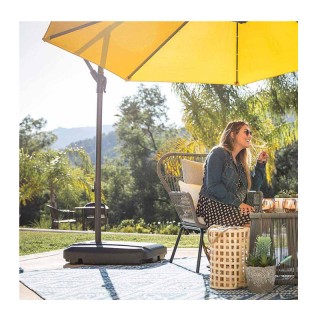 Ορθογώνια Βάση Κρεμαστής Ομπρέλας 80 x 64 x 14.5 cm Hoppline HOP100... Ορθογώνια Βάση Κρεμαστής Ομπρέλας 80 x 64 x 14.5 cm Hoppline HOP100...