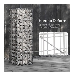 Ορθογώνιο Γαλβανιζέ Συρματοκιβώτιο για Περίφραξη Κήπου 100 x 30 x 3... Ορθογώνιο Γαλβανιζέ Συρματοκιβώτιο για Περίφραξη Κήπου 100 x 30 x 3...