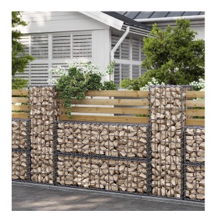 Ορθογώνιο Γαλβανιζέ Συρματοκιβώτιο για Περίφραξη Κήπου 100 x 30 x 3...