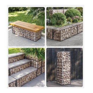 Ορθογώνιο Γαλβανιζέ Συρματοκιβώτιο για Περίφραξη Κήπου 100 x 30 x 3... Ορθογώνιο Γαλβανιζέ Συρματοκιβώτιο για Περίφραξη Κήπου 100 x 30 x 3...