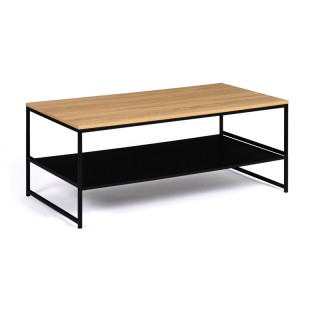 Ορθογώνιο Μεταλλικό Τραπέζι Σαλονιού με 1 Ράφι 113.5 x 60 x 45 cm M... Ορθογώνιο Μεταλλικό Τραπέζι Σαλονιού με 1 Ράφι 113.5 x 60 x 45 cm M...