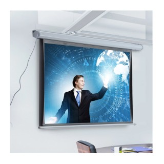 Οθόνη - Πανί Προβολής με Τηλεχειριστήριο 171 x 128 cm HOMCOM 001-004 Οθόνη - Πανί Προβολής με Τηλεχειριστήριο 171 x 128 cm HOMCOM 001-004