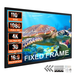 Οθόνη Προβολής Projector για Τοίχο 16:9 HD 4K 110 VEVOR TYPM110YC16... Οθόνη Προβολής Projector για Τοίχο 16:9 HD 4K 110 VEVOR TYPM110YC16...