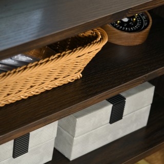 Έπιπλο τηλεόρασης HOMCOM έως 55 με 2 ντουλάπια από ξύλο και μέταλλο... Έπιπλο τηλεόρασης HOMCOM έως 55 με 2 ντουλάπια από ξύλο και μέταλλο...