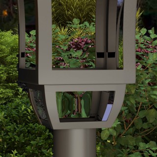 Λάμπα κήπου Outsunny με αυτονομία 6 ωρών και αγκύρωση στο έδαφος, σ... Λάμπα κήπου Outsunny με αυτονομία 6 ωρών και αγκύρωση στο έδαφος, σ...