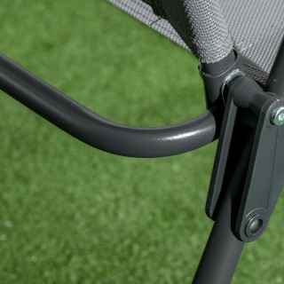 Outsunny σετ κήπου 3 τεμαχίων με 2 καρέκλες 53,5x64x93 cm και τραπε...