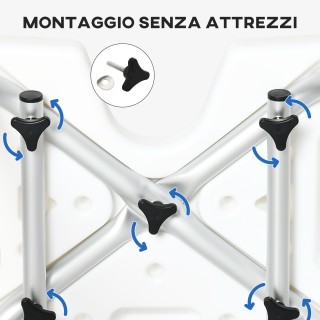 Καρέκλα ντους HOMCOM για ηλικιωμένους, ανάπηρους και έγκυες γυναίκε... Καρέκλα ντους HOMCOM για ηλικιωμένους, ανάπηρους και έγκυες γυναίκε...