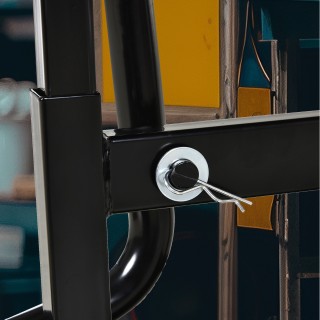 Βάση μοτοσικλετών DURHAND Steel max 150kg με λαστιχένια επιφάνεια κ...