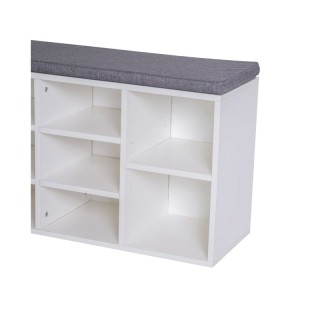 Πάγκος Αποθήκευσης Παπουτσιών με Μαξιλάρι και 10 Διαμερίσματα 104 x... Πάγκος Αποθήκευσης Παπουτσιών με Μαξιλάρι και 10 Διαμερίσματα 104 x...