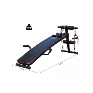 Πάγκος Κοιλιακών και Ασκήσεων Sit Up 56.5 x 135 x 50-68 cm HOMCOM A... Πάγκος Κοιλιακών και Ασκήσεων Sit Up 56.5 x 135 x 50-68 cm HOMCOM A...