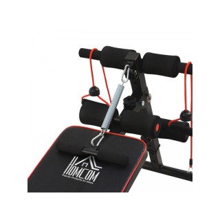 Πάγκος Κοιλιακών και Ασκήσεων Sit Up 56.5 x 135 x 50-68 cm HOMCOM A... Πάγκος Κοιλιακών και Ασκήσεων Sit Up 56.5 x 135 x 50-68 cm HOMCOM A...