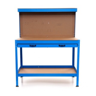 Πάγκος Εργασίας με 1 Συρτάρι και 1 Ράφι 120 x 60 x 150 cm Kraft&Del... Πάγκος Εργασίας με 1 Συρτάρι και 1 Ράφι 120 x 60 x 150 cm Kraft&Del...