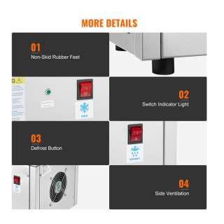 Παγωτομηχανή για Ρολό Παγωτού 340 x 310 x 300 mm VEVOR JYTMDGLCB210... Παγωτομηχανή για Ρολό Παγωτού 340 x 310 x 300 mm VEVOR JYTMDGLCB210...