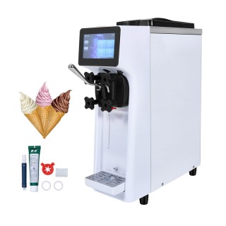 Παγωτομηχανή Soft Παγωτού με Οθόνη Αφής 10 Lt/H 210 x 580 x 700 mm ...