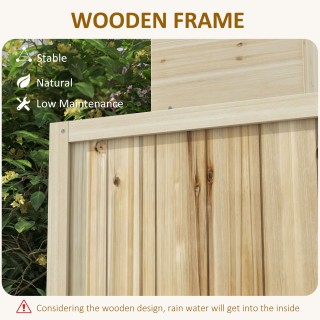 Πάγκος αποθήκευσης κήπου Outsunny 172L σε ξύλο Ελάτης, 120x55x45cm,... Πάγκος αποθήκευσης κήπου Outsunny 172L σε ξύλο Ελάτης, 120x55x45cm,...