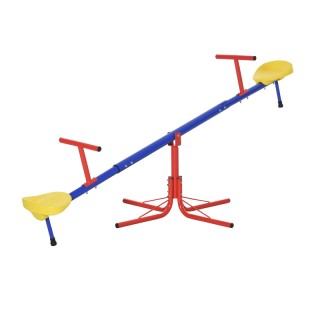 Παιδική Περιστρεφόμενη Τραμπάλα 182 x 77 x 63 cm Outsunny 344-023 Παιδική Περιστρεφόμενη Τραμπάλα 182 x 77 x 63 cm Outsunny 344-023