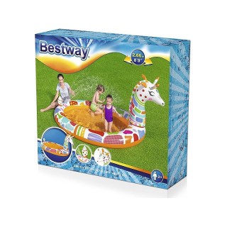 Παιδική Φουσκωτή Πισίνα Καμηλοπάρδαλη με Ψεκαστήρα Νερού 266 x 157 ... Παιδική Φουσκωτή Πισίνα Καμηλοπάρδαλη με Ψεκαστήρα Νερού 266 x 157 ...