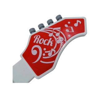 Παιδική Ηλεκτρονική Κιθάρα με Χειλόφωνο και Ιμάντα Λαιμού Hoppline ...