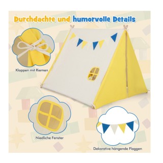 Παιδική Ινδιάνικη Σκηνή 137 x 145 x 121 cm Costway TP10145BE Παιδική Ινδιάνικη Σκηνή 137 x 145 x 121 cm Costway TP10145BE