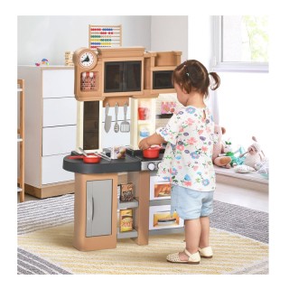 Παιδική Κουζίνα 63 x 35 x 84 cm με Αξεσουάρ HOMCOM 350-115