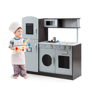 Παιδική Κουζίνα 81 x 27.5 x 84 cm Costway HW63009 Παιδική Κουζίνα 81 x 27.5 x 84 cm Costway HW63009