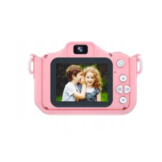 Παιδική Ψηφιακή Φωτογραφική Μηχανή 20MP X5 Χρώματος Ροζ SPM 5908222...