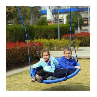 Παιδική Στρογγυλή Κούνια 100 x 180 cm HOMCOM 344-005