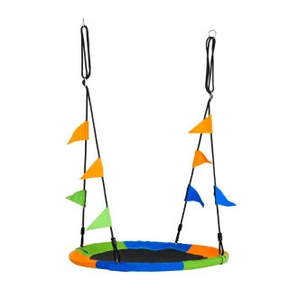 Runde Baumschaukel für Kinder 100 x 180 cm Outsunny 344-031