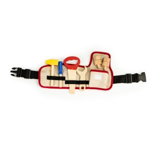 Παιδική Ζώνη Εργαλειοθήκη με 6 Ξύλινα Εργαλεία Ecotoys 1184 Παιδική Ζώνη Εργαλειοθήκη με 6 Ξύλινα Εργαλεία Ecotoys 1184