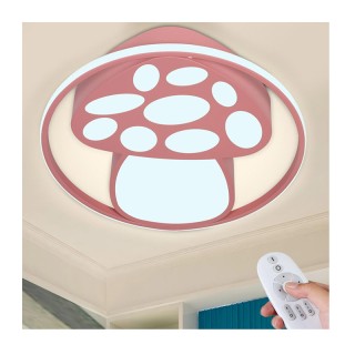 Παιδικό Φωτιστικό LED Οροφής Μανιτάρι με Τηλεχειριστήριο 28 W Bakaj...